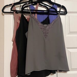Women's Cami/Tank 4 Piece Bundle - Express, Old Navy, Nation, Melrose and Market